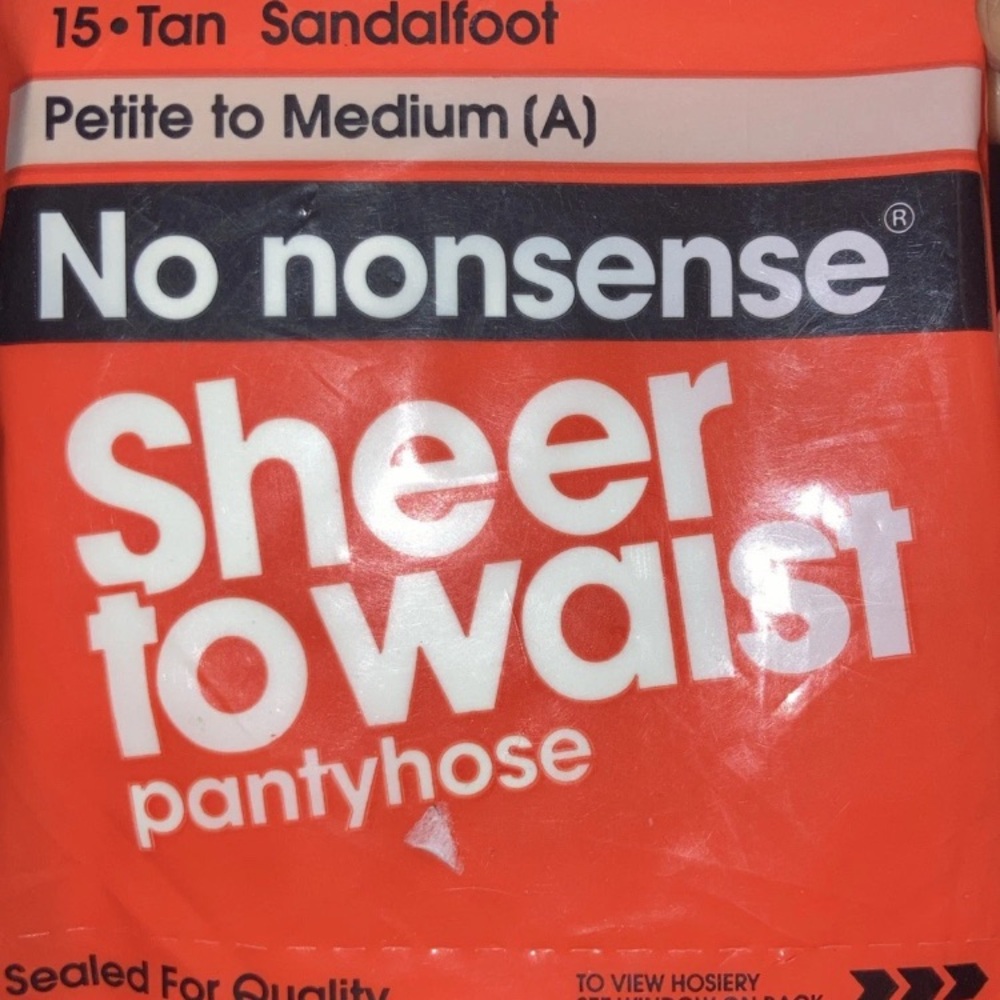 Lot Of 3 No Nonsense Sheer To Waist Pantyhose Size A Petite To Medium